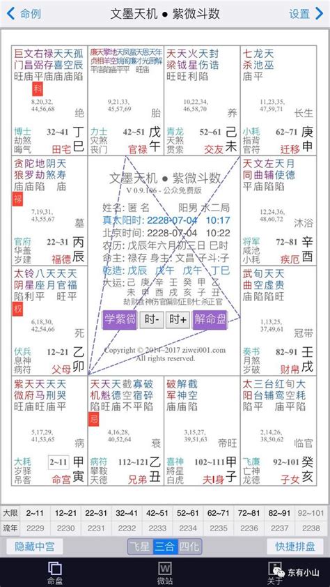 偏房命格|東有小山紫微斗數第47課：案例二十一（巨日偏格、偏房婚姻）